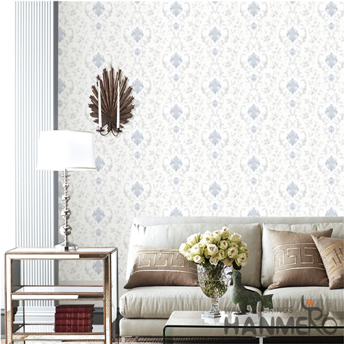 HANMERO PVC New Design Flowers Deep Embossed European Living Room wall covering paper 0.53M