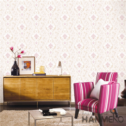 HANMERO 0.53M New Design Flowers Deep Embossed European Living Room PVC household wallpaper
