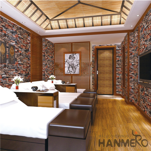 HANMERO PVC 0.53M Flowers Deep Embossed European Living Room New Design modern house wallpaper