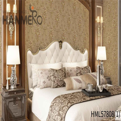 HANMERO PVC Hot Sex Flowers Deep Embossed 1.06*15.6M Household Pastoral black wallpaper design