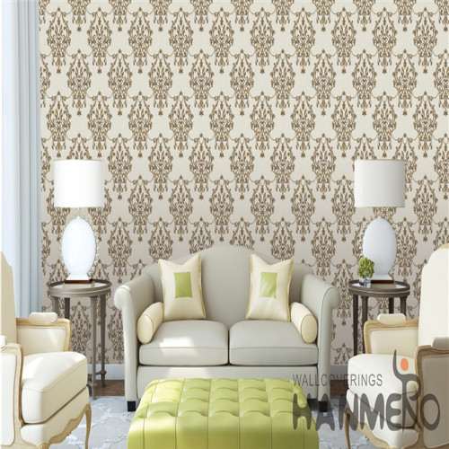 HANMERO room wallpaper Specialized Flowers Technology Chinese Style Cinemas 0.53*10M PVC
