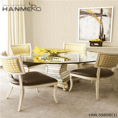 HANMERO PVC Cheap Flowers 0.53*10M Pastoral Living Room Deep Embossed temporary wallpaper