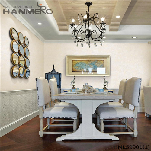 HANMERO PVC Cheap Flowers Deep Embossed 0.53*10M Living Room Pastoral wallpaper for less