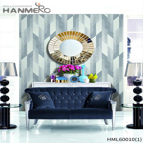 HANMERO Non-woven wallpaper for walls Geometric Technology European Sofa background 0.53*10M Top Grade