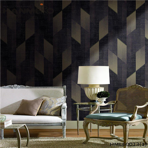 HANMERO Non-woven Top Grade Geometric Technology shop wallpaper Sofa background 0.53*10M European