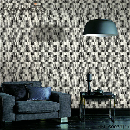 HANMERO Sofa background Top Grade Geometric Technology European Non-woven 0.53*10M paper wall covering