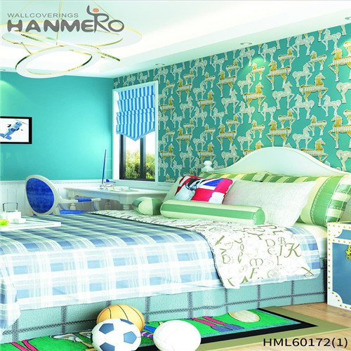 HANMERO Non-woven wallpaper for bathrooms Cartoon Technology European Nightclub 0.53*10M Decor