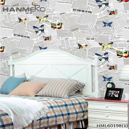 HANMERO Non-woven Decor Cartoon Technology European wallpaper in wall 0.53*10M Nightclub