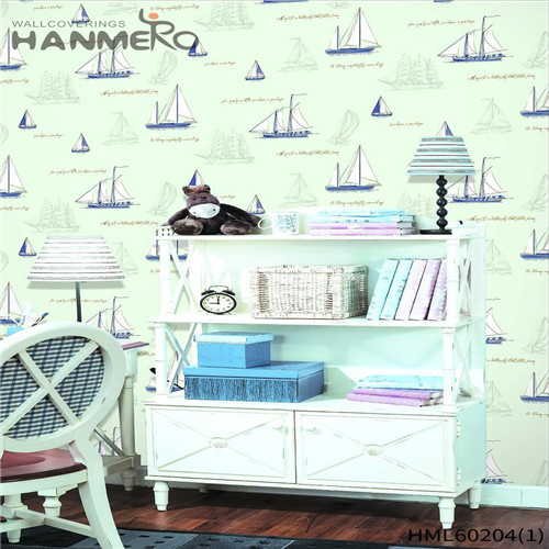 HANMERO Non-woven Decor Cartoon 0.53*10M European Nightclub Technology custom wallpaper