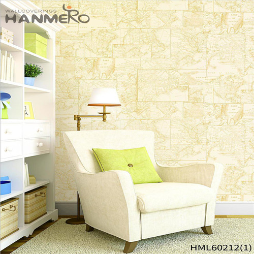 HANMERO Non-woven Decor Cartoon Technology 0.53*10M Nightclub European cheap living room wallpaper