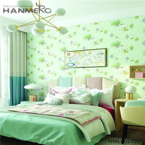 HANMERO Non-woven Decor Nightclub Technology European Cartoon 0.53*10M wallpaper for shop