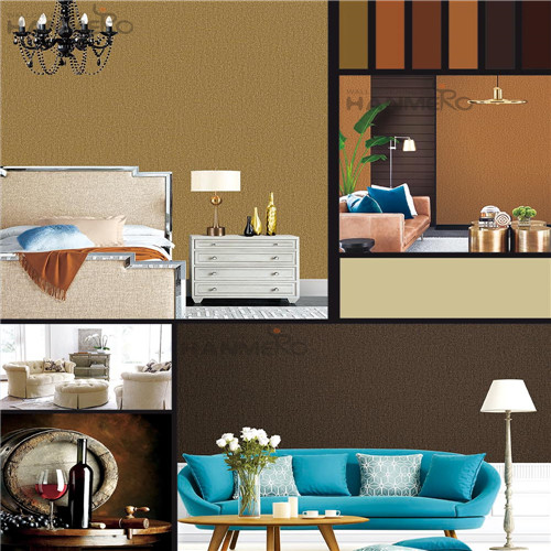HANMERO Non-woven Awesome Solid Color Deep Embossed European Study Room wallpaper to buy online 0.53*10M