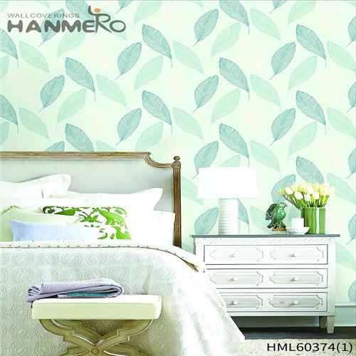 HANMERO Non-woven New Style Flowers Technology Rustic Theatres house wallpaper for sale 0.53*10M