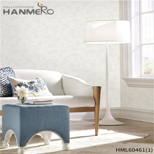 HANMERO Classic Removable Stripes Deep Embossed PVC Kids Room 0.53*10M designer wall papers
