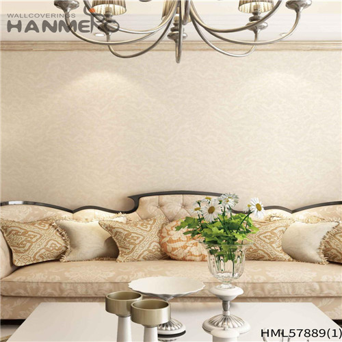 HANMERO PVC Decoration Floral Deep Embossed Pastoral House 1.06*15.6M wallpaper background