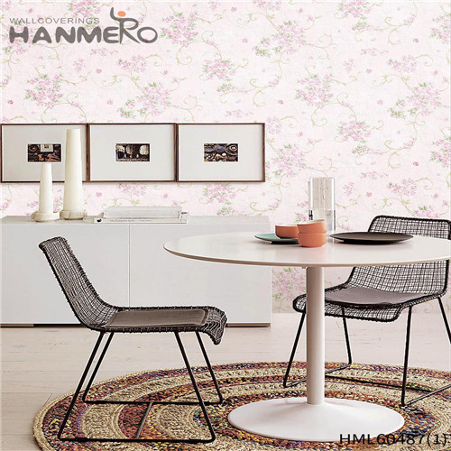 HANMERO PVC 0.53*10M Damask Bronzing Mediterranean Kids Room Manufacturer wallpaper for bedroom walls designs