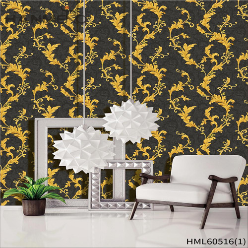 HANMERO PVC Kids Room Damask Bronzing Mediterranean Manufacturer 0.53*10M wallpaper at home walls