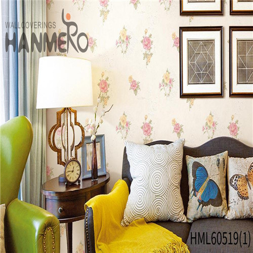 HANMERO PVC Manufacturer Damask Kids Room Mediterranean Bronzing 0.53*10M amazing wallpapers for bedrooms