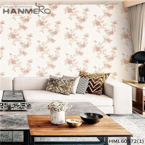 HANMERO 0.53*10M Nature Sense Stripes Deep Embossed Classic Nightclub PVC wallpaper designer