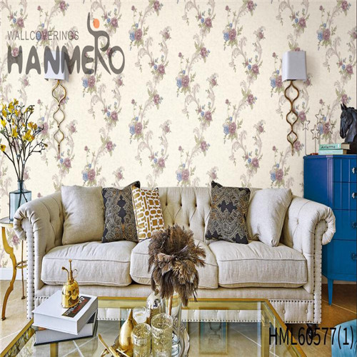 HANMERO PVC 0.53*10M Stripes Deep Embossed Classic Nightclub Nature Sense wallpaper website