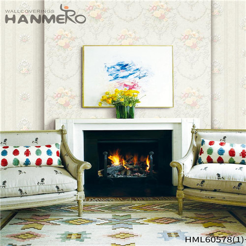 HANMERO PVC Nature Sense 0.53*10M Deep Embossed Classic Nightclub Stripes wallpaper online store