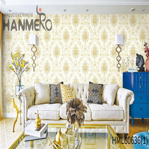 HANMERO 0.53*10M wallpaper design in bedroom Stripes Deep Embossed Classic Nightclub Nature Sense PVC