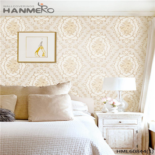 HANMERO kids wallpaper Seller Floral Flocking European House 0.53M PVC