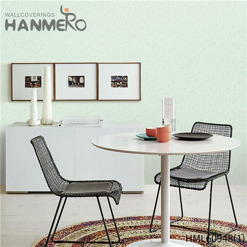 HANMERO PVC Sex Leather Flocking 0.53*10M Kids Room Mediterranean room decoration wallpaper