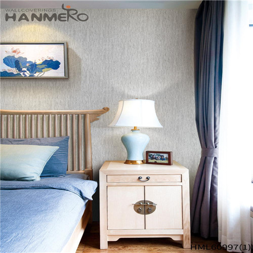 HANMERO Leather Sex PVC Flocking Mediterranean Kids Room 0.53*10M high resolution wallpaper