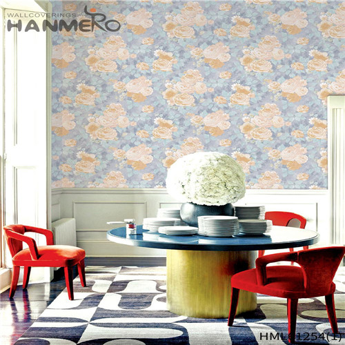 HANMERO 0.53*10M buy bathroom wallpaper Bamboo Flocking Chinese Style Theatres Professional PVC