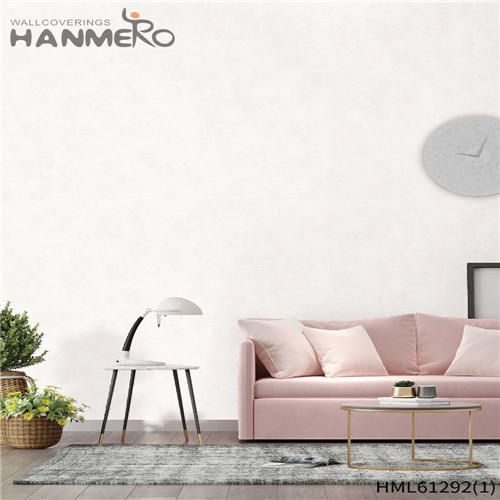 HANMERO PVC wallpaper cover Geometric Flocking Classic Theatres 0.53*10M Scrubbable