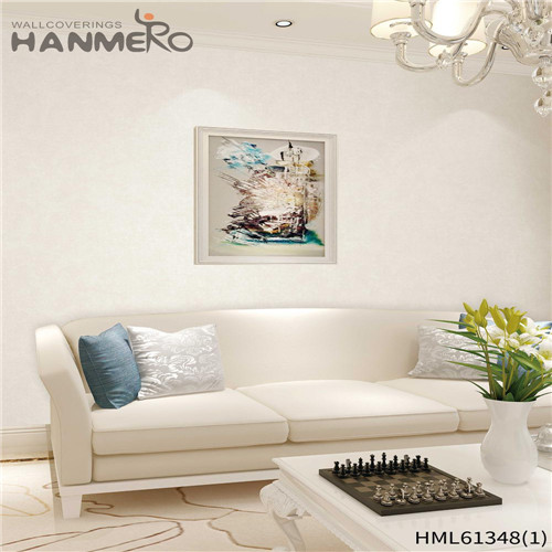 HANMERO 0.53*10M Scrubbable Geometric Flocking Classic Theatres PVC black wallpaper decor