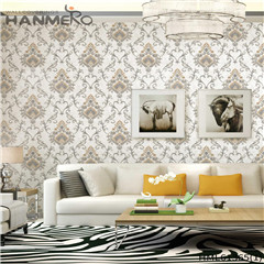 HANMERO PVC Top Grade Flowers Technology Modern Home 0.53*10M home decor wallpaper