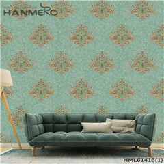HANMERO PVC Top Grade Flowers Technology Modern Home bedroom wallpaper online 0.53*10M