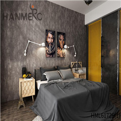 HANMERO PVC Durable Geometric 0.53*10M Rustic Theatres Technology hallway wallpaper