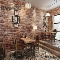 HANMERO Geometric Durable PVC Technology Rustic Theatres 0.53*10M prepasted wallpaper for sale