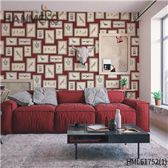 HANMERO 0.53*10M wallpaper outlet online Geometric Technology Rustic Theatres Durable PVC