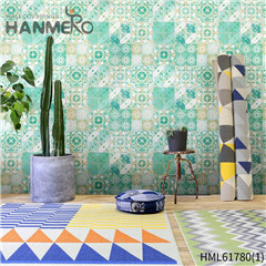 HANMERO wallpaper for decorating homes Durable Geometric Technology Rustic Theatres 0.53*10M PVC