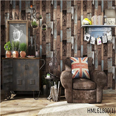 HANMERO PVC Decor Landscape Flocking European bedroom wallpaper ideas 0.53*10M Restaurants