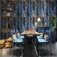 HANMERO 0.53*10M Decor Landscape Flocking European Restaurants PVC wallpaper for home decor