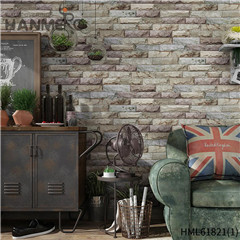 HANMERO Landscape Decor PVC Flocking European Restaurants 0.53*10M wallpaper designs for the home