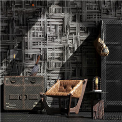 HANMERO 0.53*10M wallpaper room decor Landscape Flocking European Restaurants Decor PVC