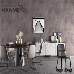 HANMERO Restaurants 0.53*10M bedroom design wallpaper Flocking European Decor PVC Landscape