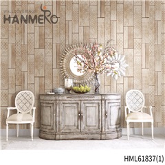 HANMERO Decor PVC Restaurants 0.53*10M wall paper border Landscape Flocking European