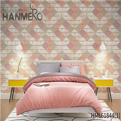 HANMERO Decor PVC Landscape European Restaurants 0.53*10M wallpaper patterns for kitchen Flocking