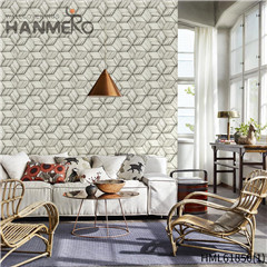 HANMERO popular wallpapers for home Decor Landscape Flocking European Restaurants 0.53*10M PVC