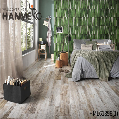 HANMERO PVC Lounge rooms Stripes Deep Embossed European SGS.CE Certificate 0.53*10M wallpaper for your home