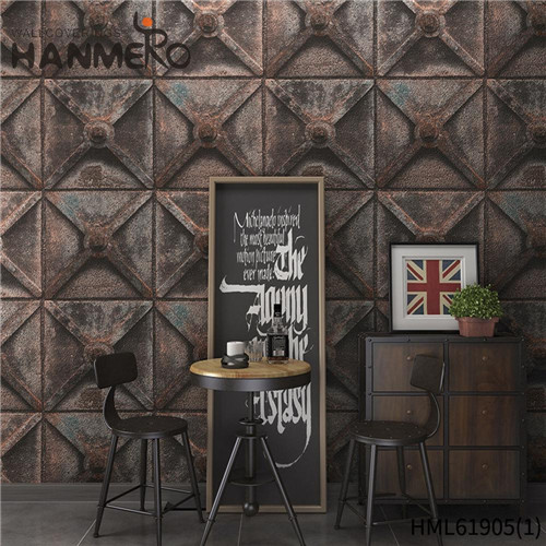 HANMERO Deep Embossed SGS.CE Certificate Stripes PVC European Lounge rooms 0.53*10M wallpaper homes