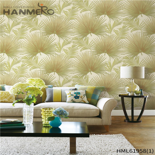HANMERO wallpaper for walls Imaginative Landscape Bronzing Pastoral House 0.53*10M PVC
