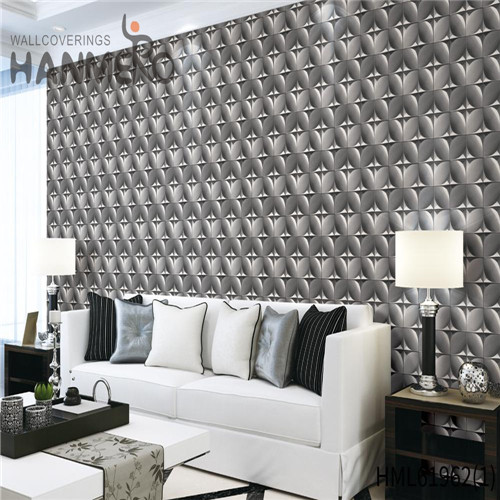 HANMERO PVC Imaginative Landscape photo wallpaper Pastoral House 0.53*10M Bronzing